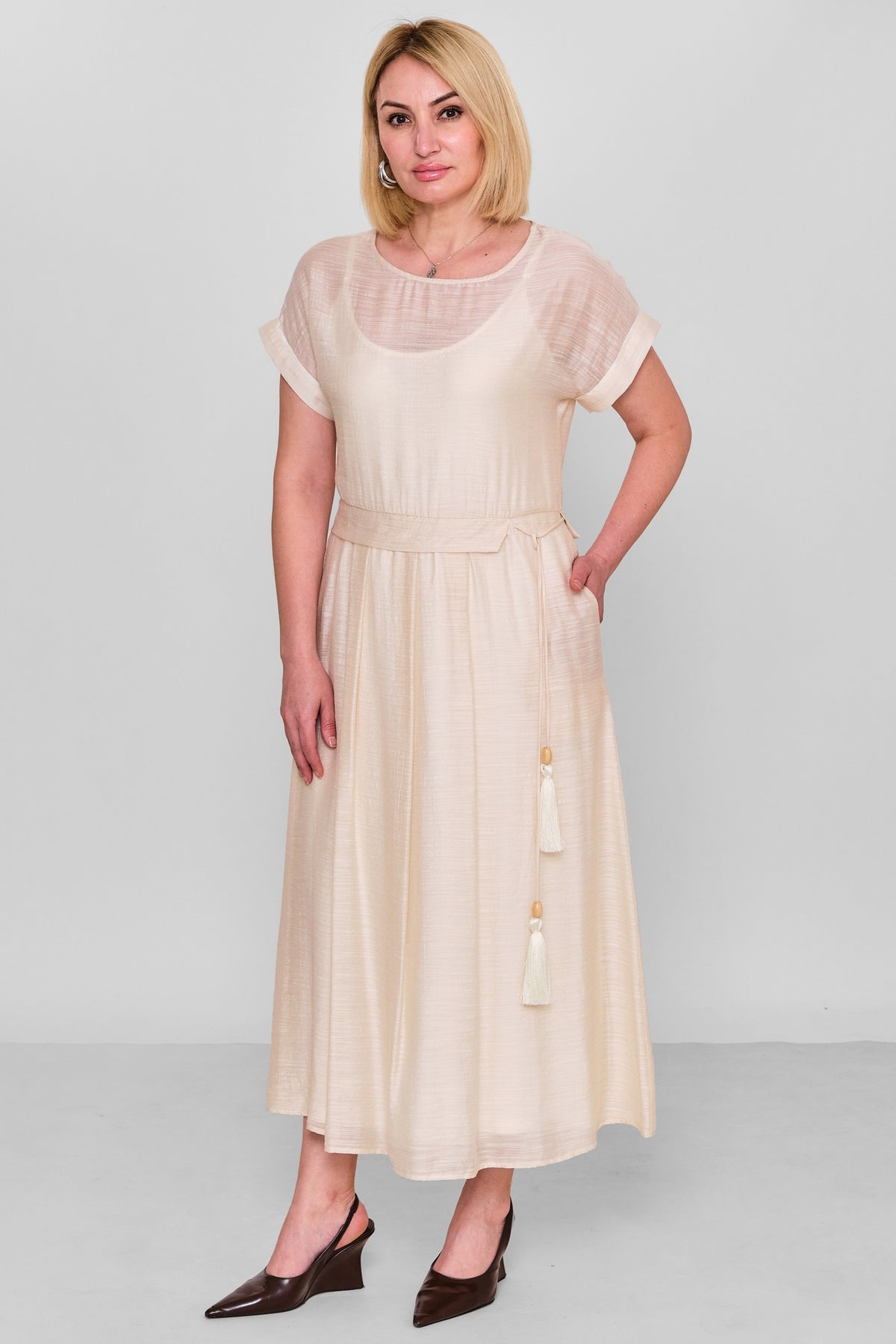 Revaro - Regular Size Dress (RVR26YS-9117) - 8690200196942