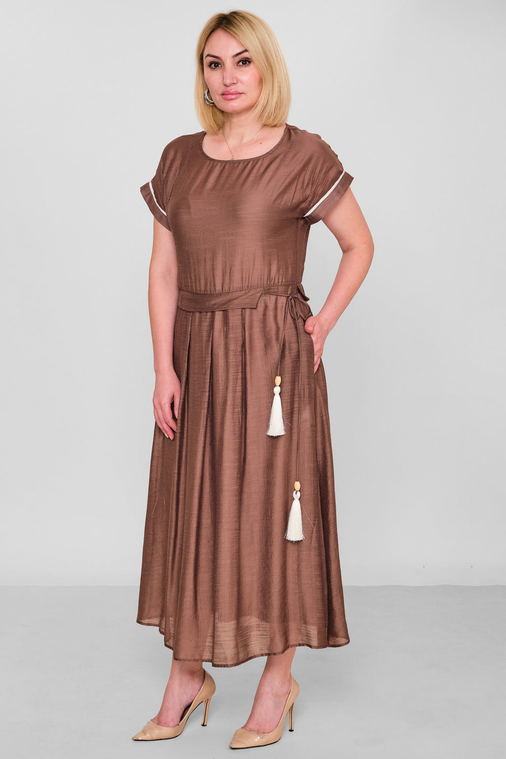 Revaro - Regular Size Dress (RVR26YS-9117) - 8690200196959