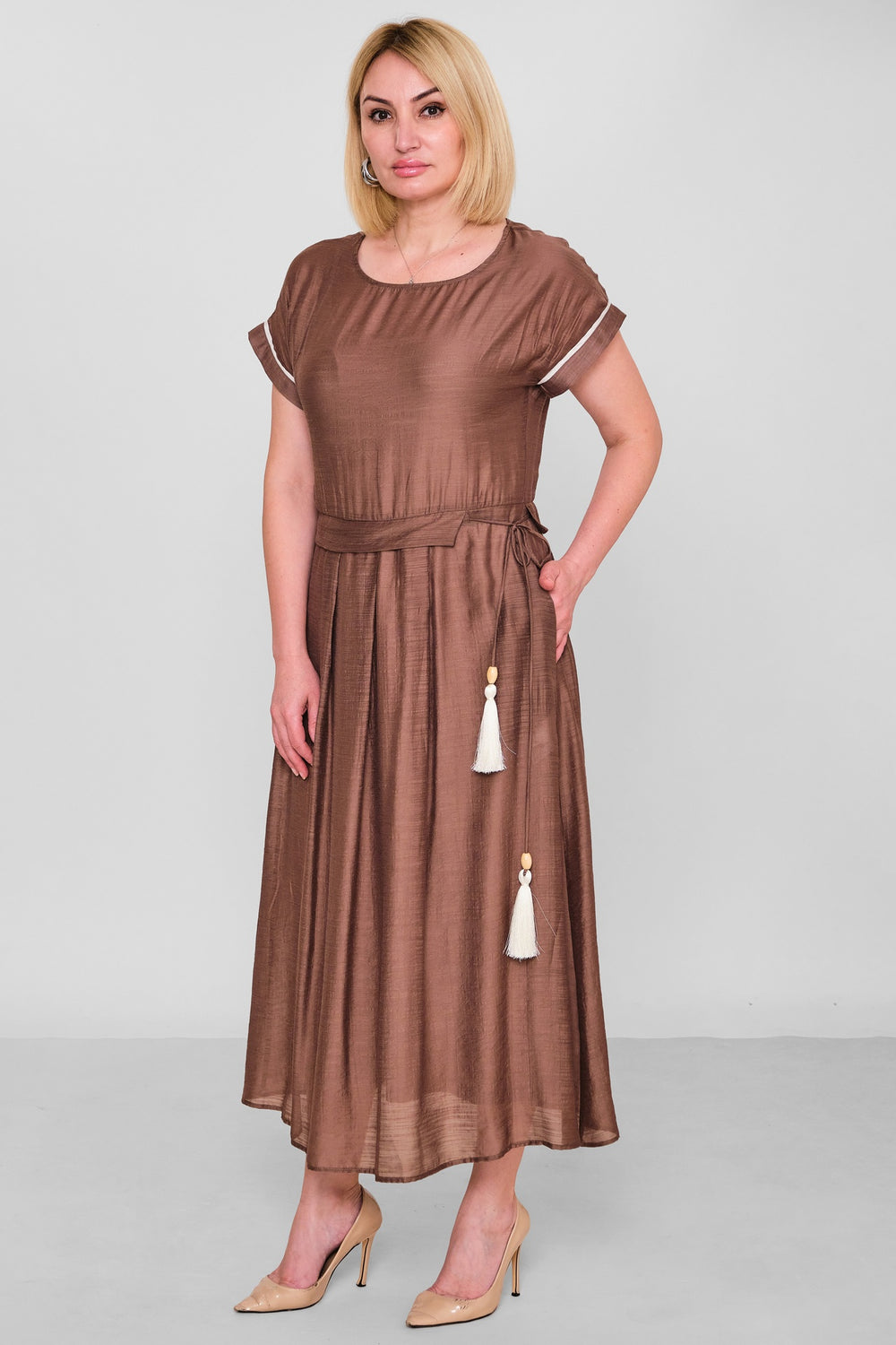 Revaro - Regular Size Dress (RVR26YS-9117) - 8690200196959