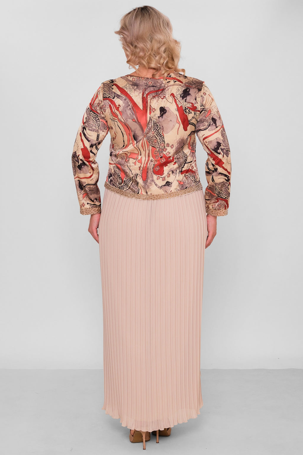 Ksas - Plus Size Dress (KSAS32413) - 8690200196966