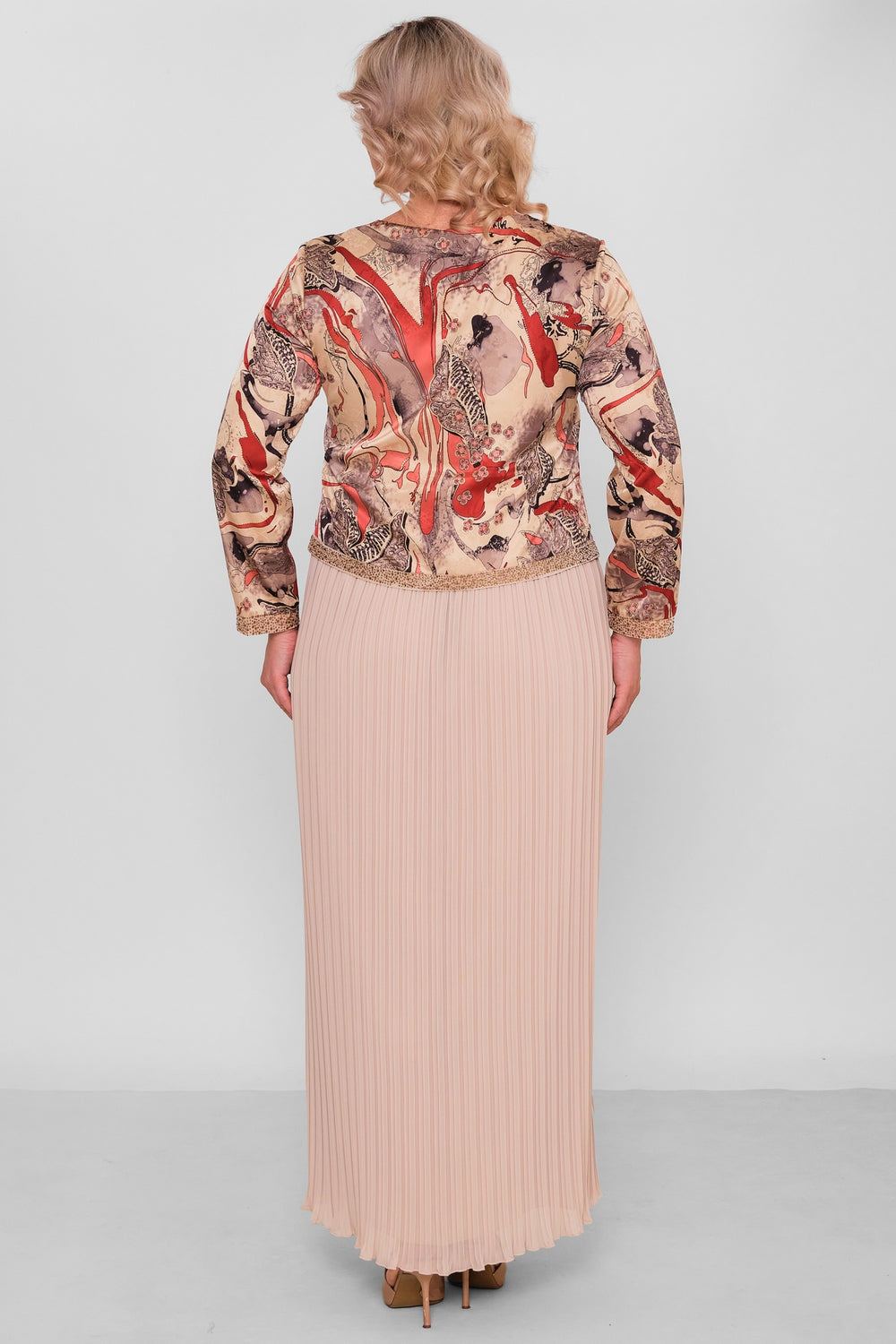 Ksas - Plus Size Dress (KSAS32413) - 8690200196966