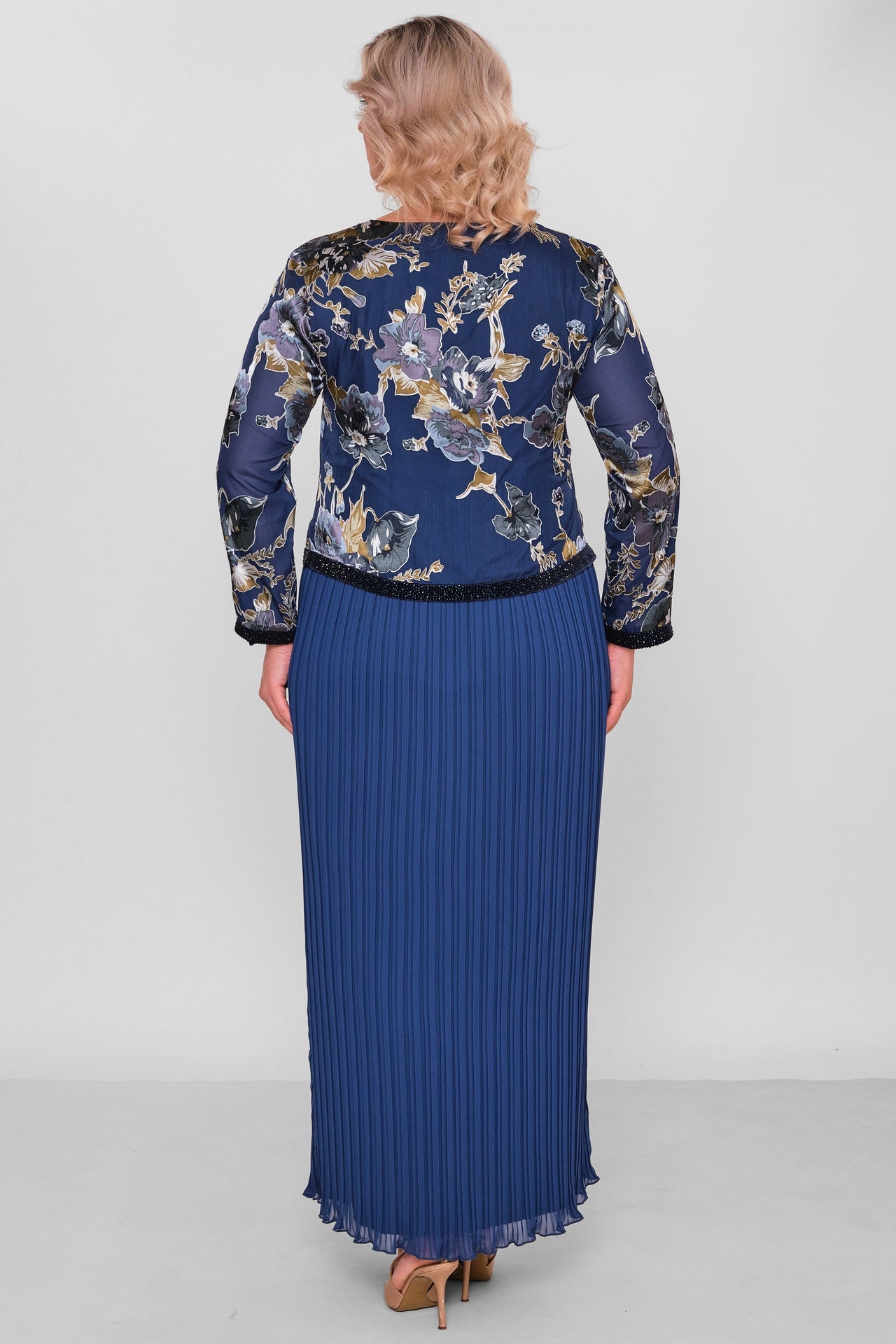 Ksas - Plus Size Dress (KSAS32413) - 8690200196973