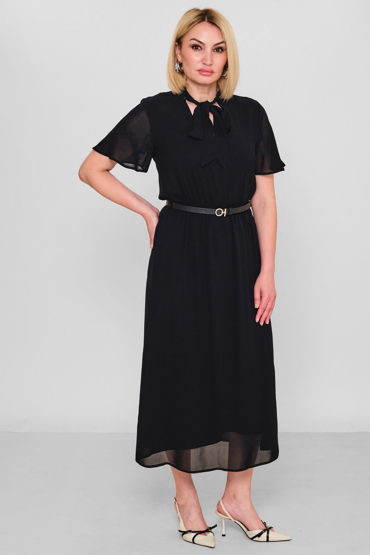 Revaro - Regular Size Dress (RVR26YS-9081/A) - 8690200197079