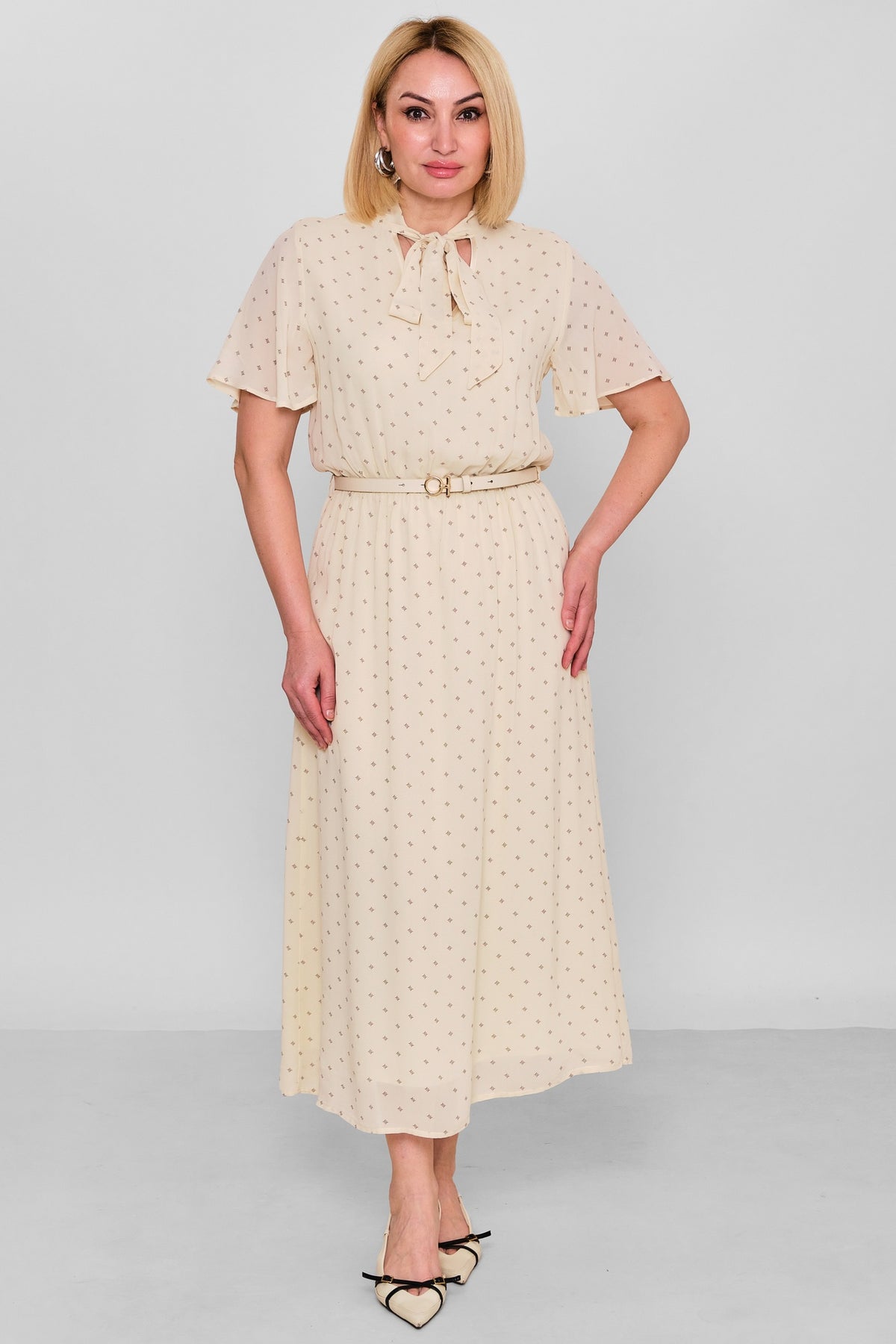 Revaro - Regular Size Dress (RVR26YS-9139) - 8690200197086