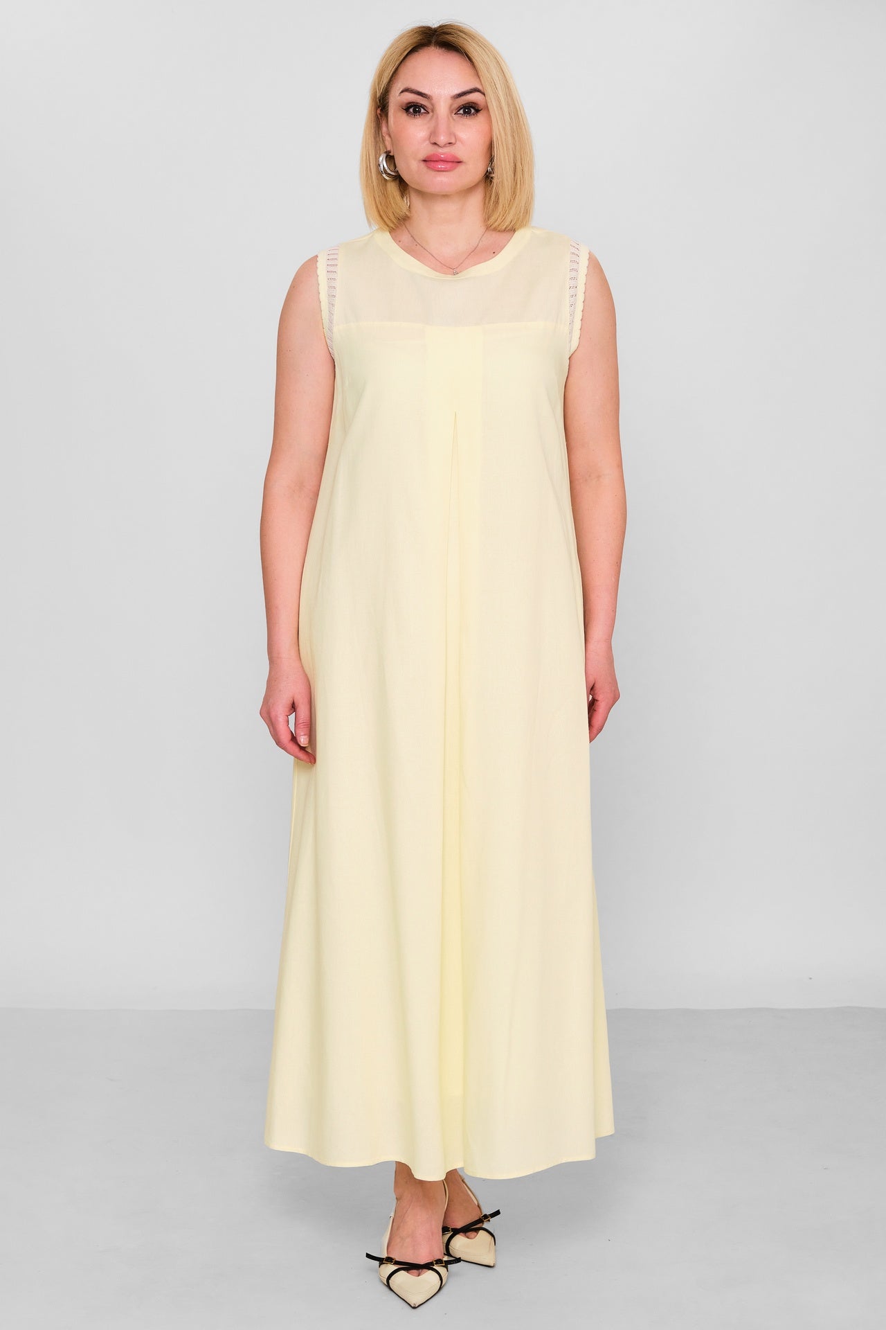 Revaro - Regular Size Dress (RVR26YS-9106) - 8690200197116