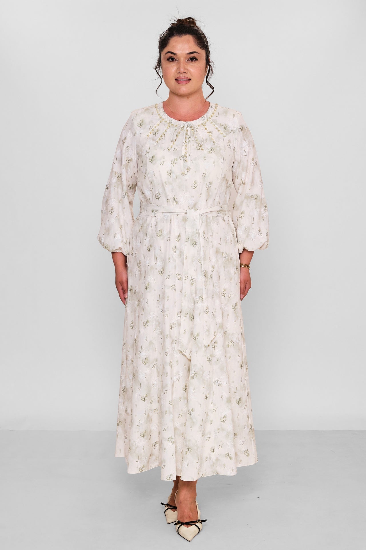 Gumanize - Plus Size Dress (GMZ2026-1067-8273) - 8690200197222