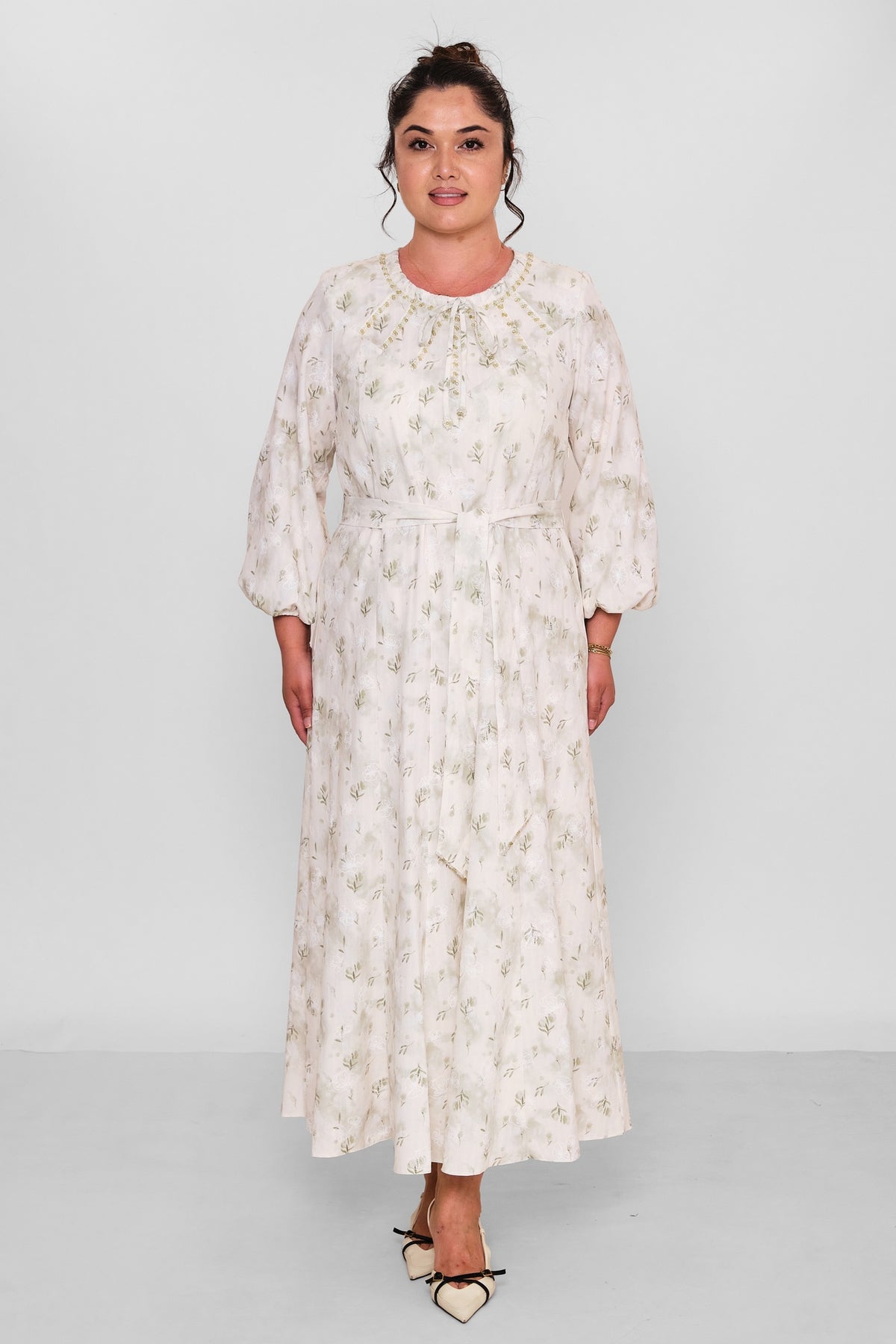 Gumanize - Plus Size Dress (GMZ2026-1067-8273) - 8690200197222