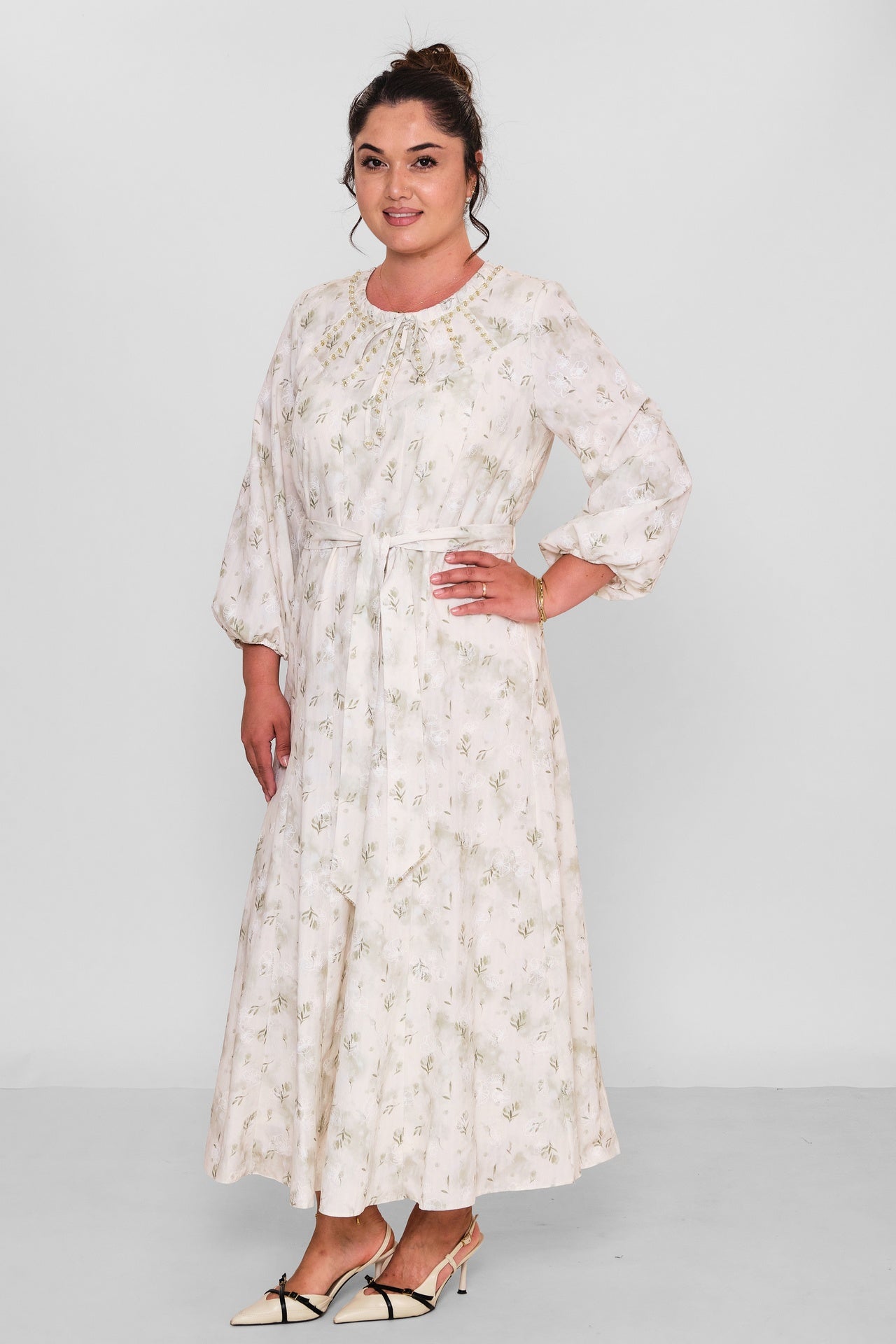 Gumanize - Plus Size Dress (GMZ2026-1067-8273) - 8690200197222