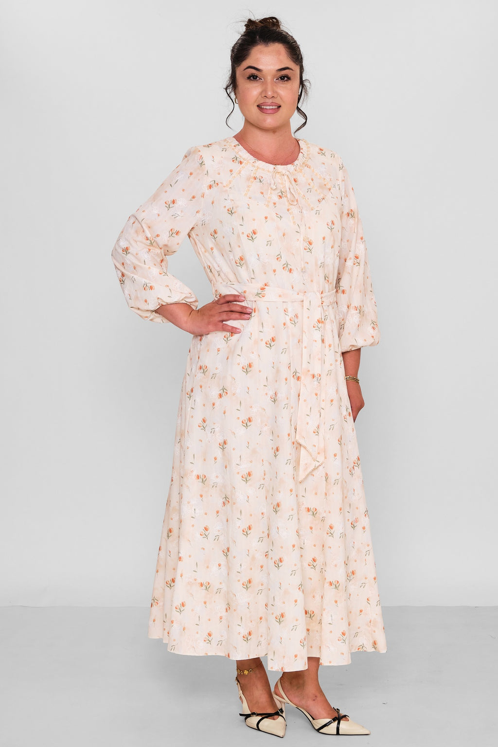Gumanize - Plus Size Dress (GMZ2026-1067-8273) - 8690200197239