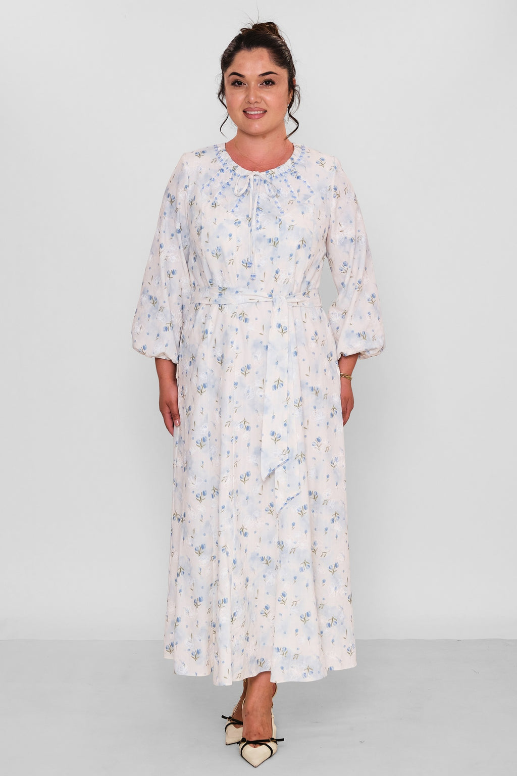 Gumanize - Plus Size Dress (GMZ2026-1067-8273) - 8690200197246