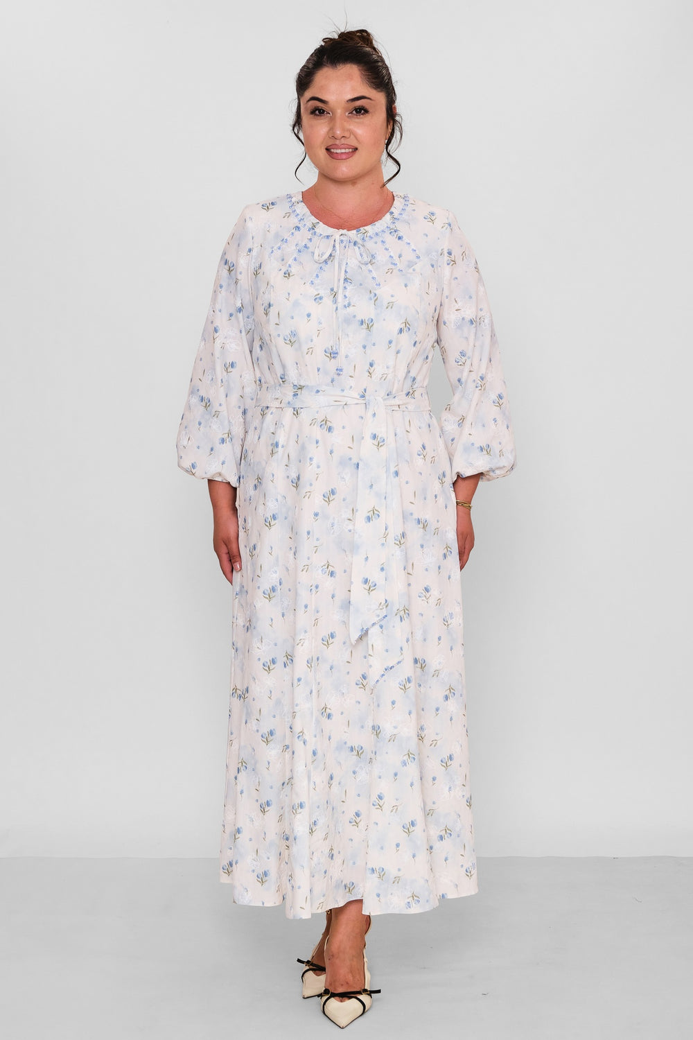 Gumanize - Plus Size Dress (GMZ2026-1067-8273) - 8690200197246
