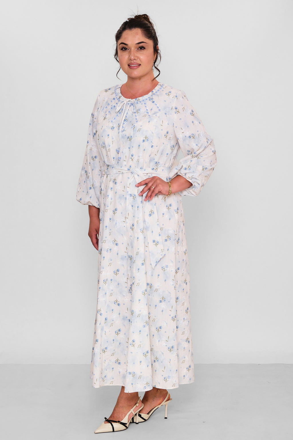 Gumanize - Plus Size Dress (GMZ2026-1067-8273) - 8690200197246