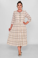 Gumanize - Plus Size Dress (GMZ2026-538-8324) - 8690200197253