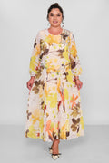 Gumanize - Plus Size Dress (GMZ2026-675-8319) - 8690200197260