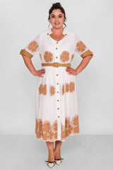 Gumanize - Plus Size Dress (GMZ2026-705-8137) - 8690200197291