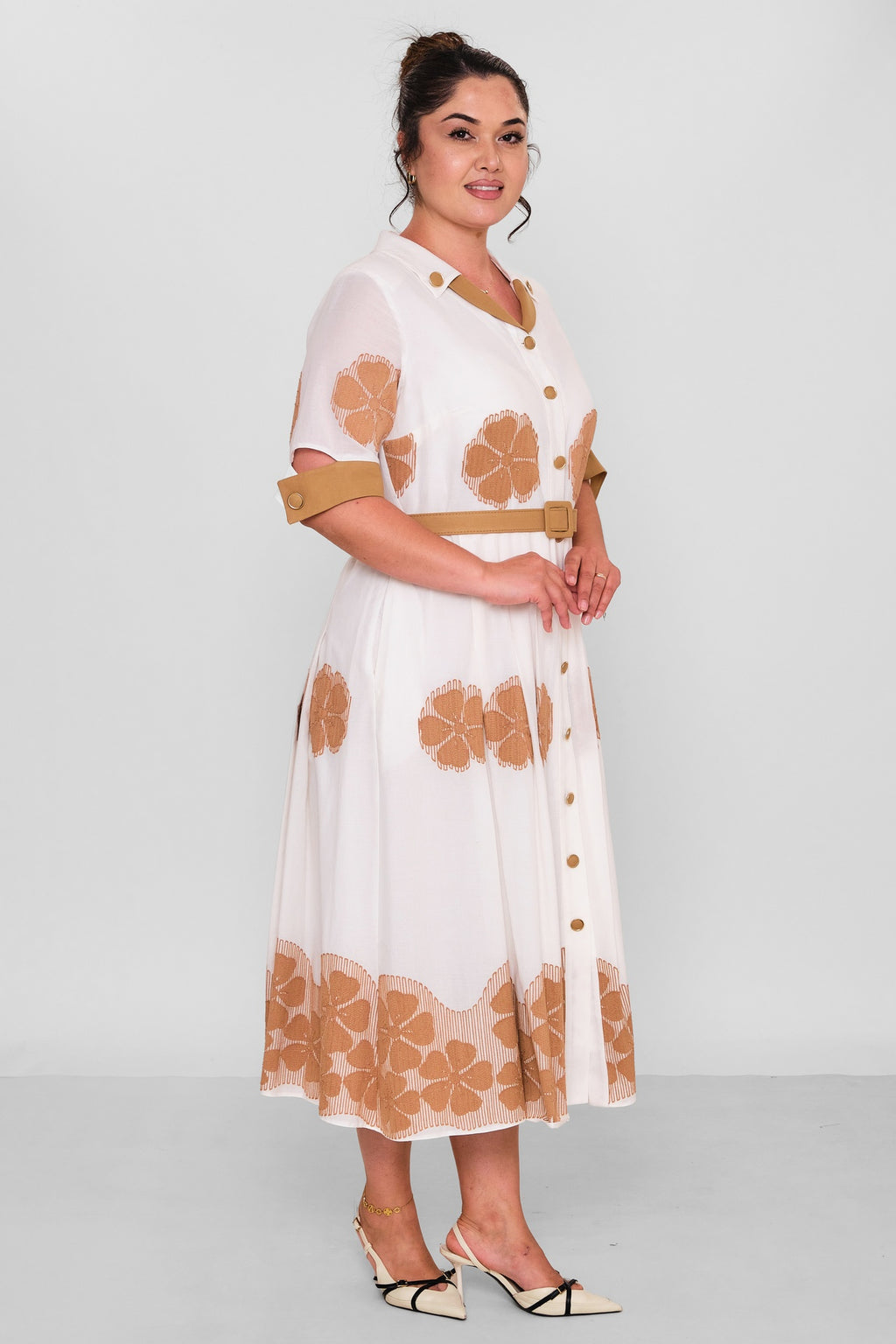 Gumanize - Plus Size Dress (GMZ2026-705-8137) - 8690200197291