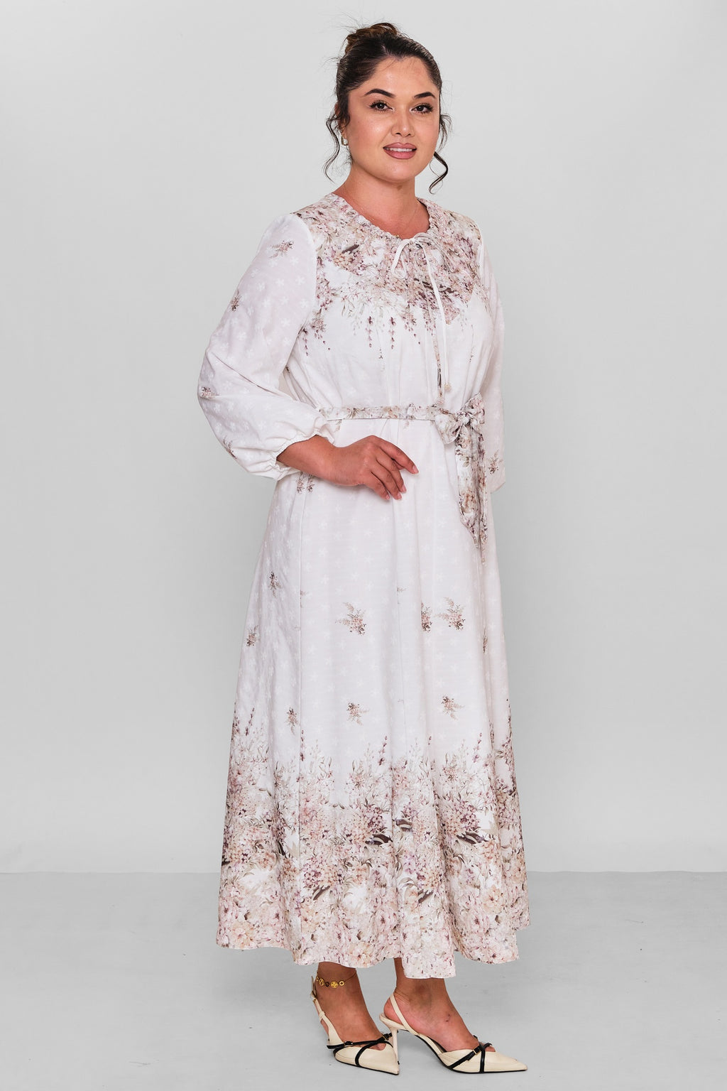 Gumanize - Plus Size Dress (GMZ2026-983-8272) - 8690200197307