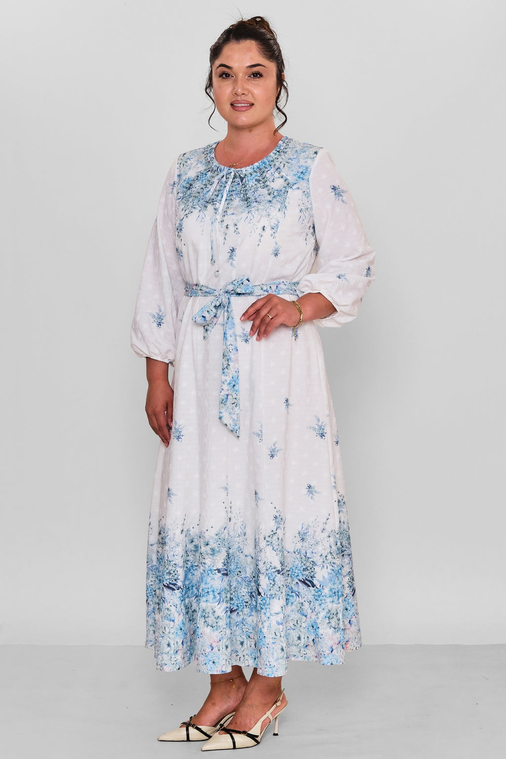 Gumanize - Plus Size Dress (GMZ2026-983-8272) - 8690200197321