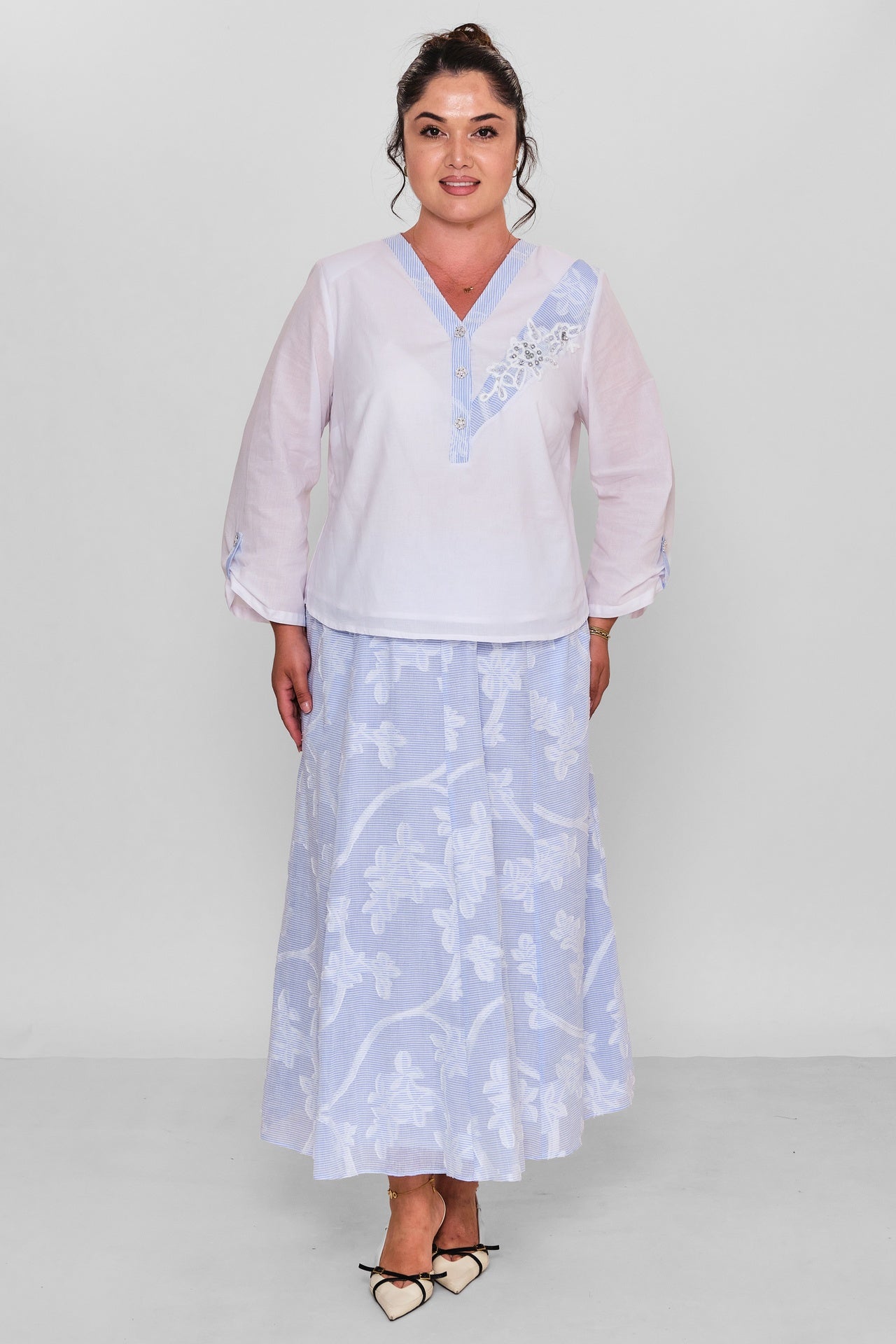 Gumanize - Plus Size Suit (GMZTK570-8369) - 8690200197345