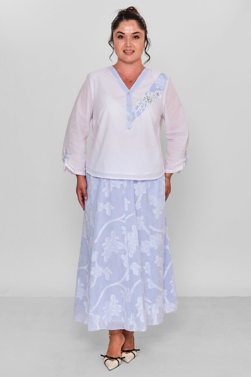 Gumanize - Plus Size Suit (GMZTK570-8369) - 8690200197345