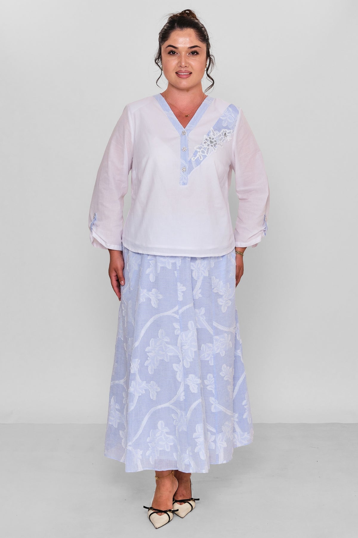 Gumanize - Plus Size Suit (GMZTK570-8369) - 8690200197345