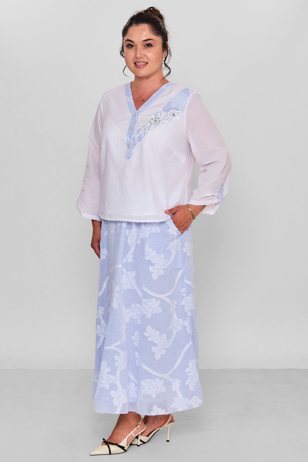 Gumanize - Plus Size Suit (GMZTK570-8369) - 8690200197345