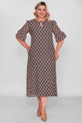 Revaro - Plus Size Dress (RVR26YBS-2717) - 8690200197444