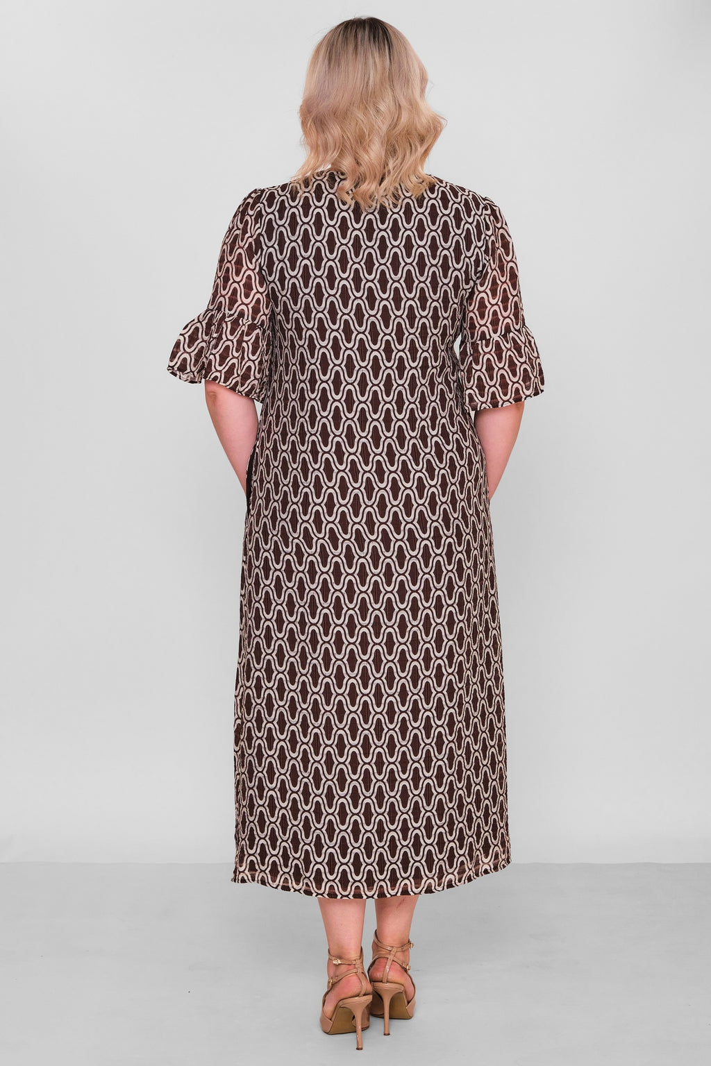 Revaro - Plus Size Dress (RVR26YBS-2717) - 8690200197444