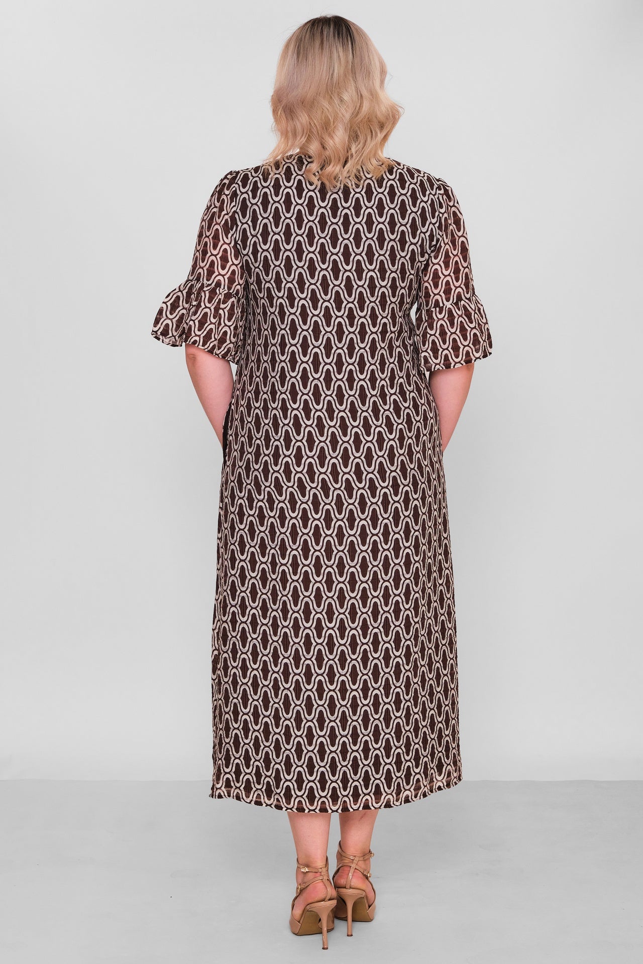 Revaro - Plus Size Dress (RVR26YBS-2717) - 8690200197444