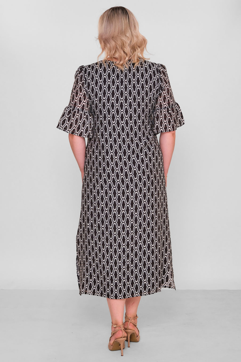Revaro - Plus Size Dress (RVR26YBS-2717) - 8690200197451