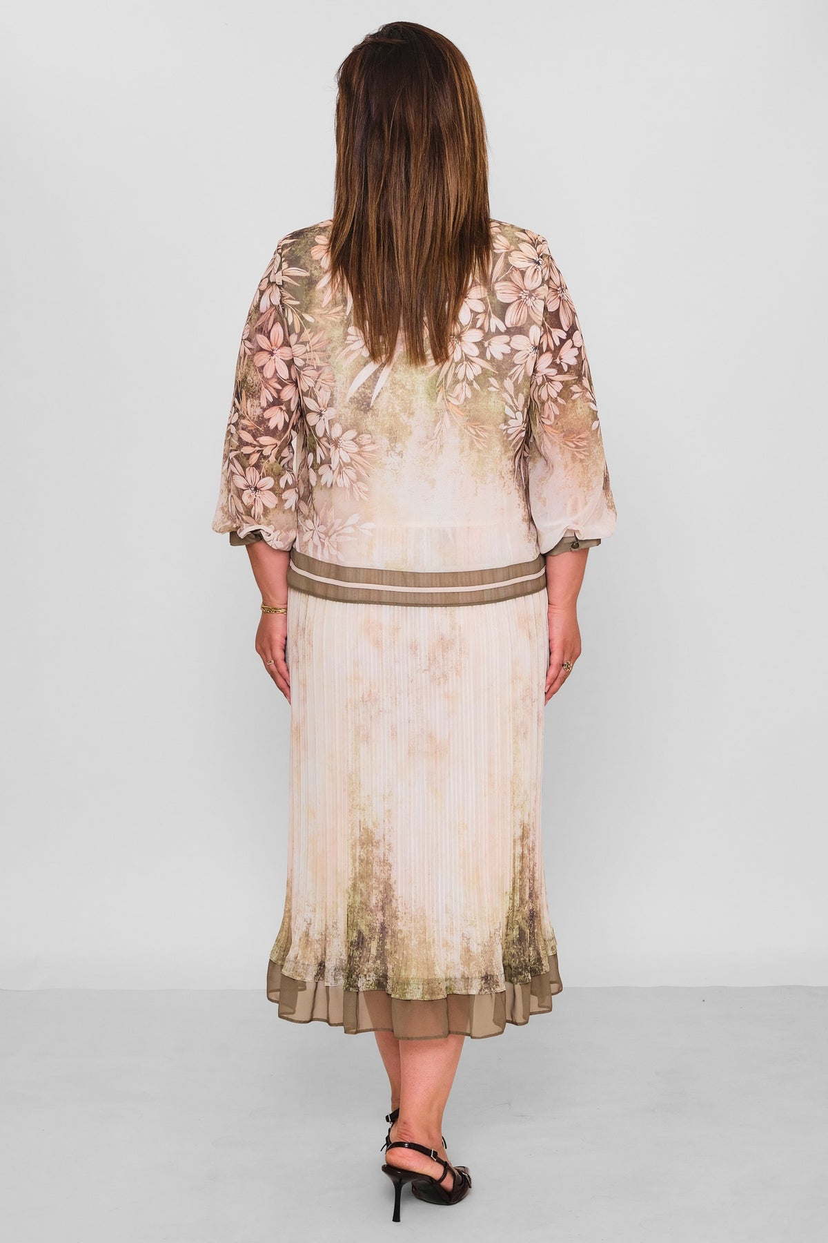Gumanize - Plus Size Dress (GMZ2026-1033-8048) - 8690200197864