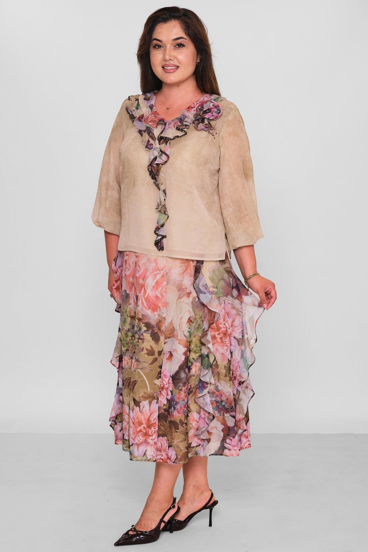 Gumanize - Plus Size Suit (GMZTK543-8283) - 8690200197895