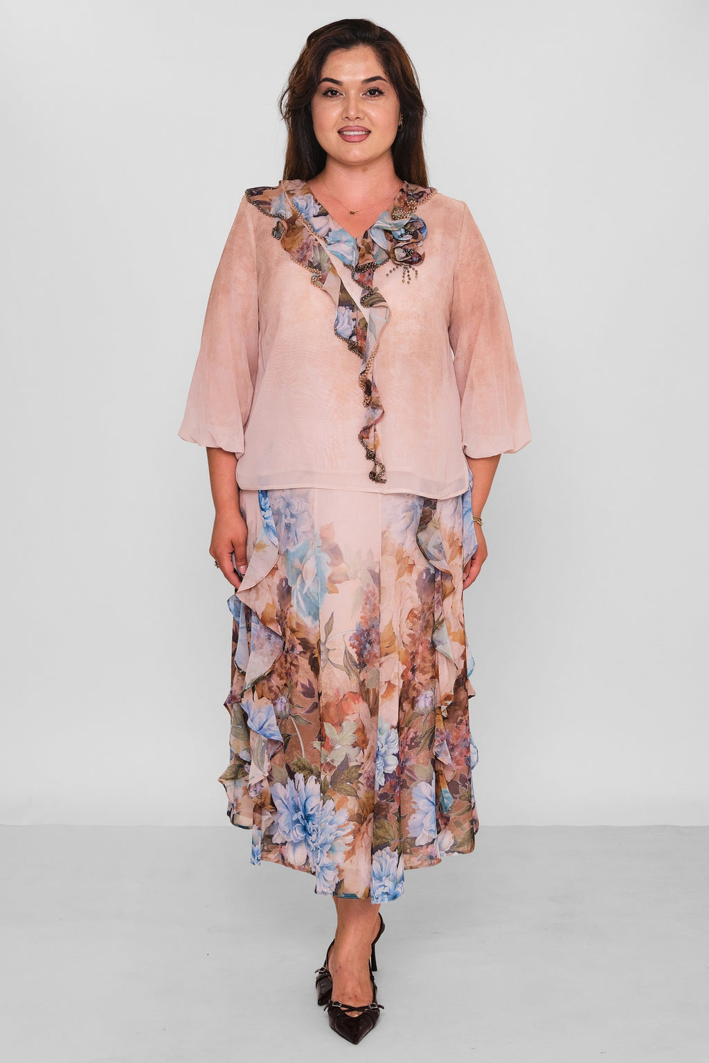 Gumanize - Plus Size Suit (GMZTK543-8283) - 8690200197901