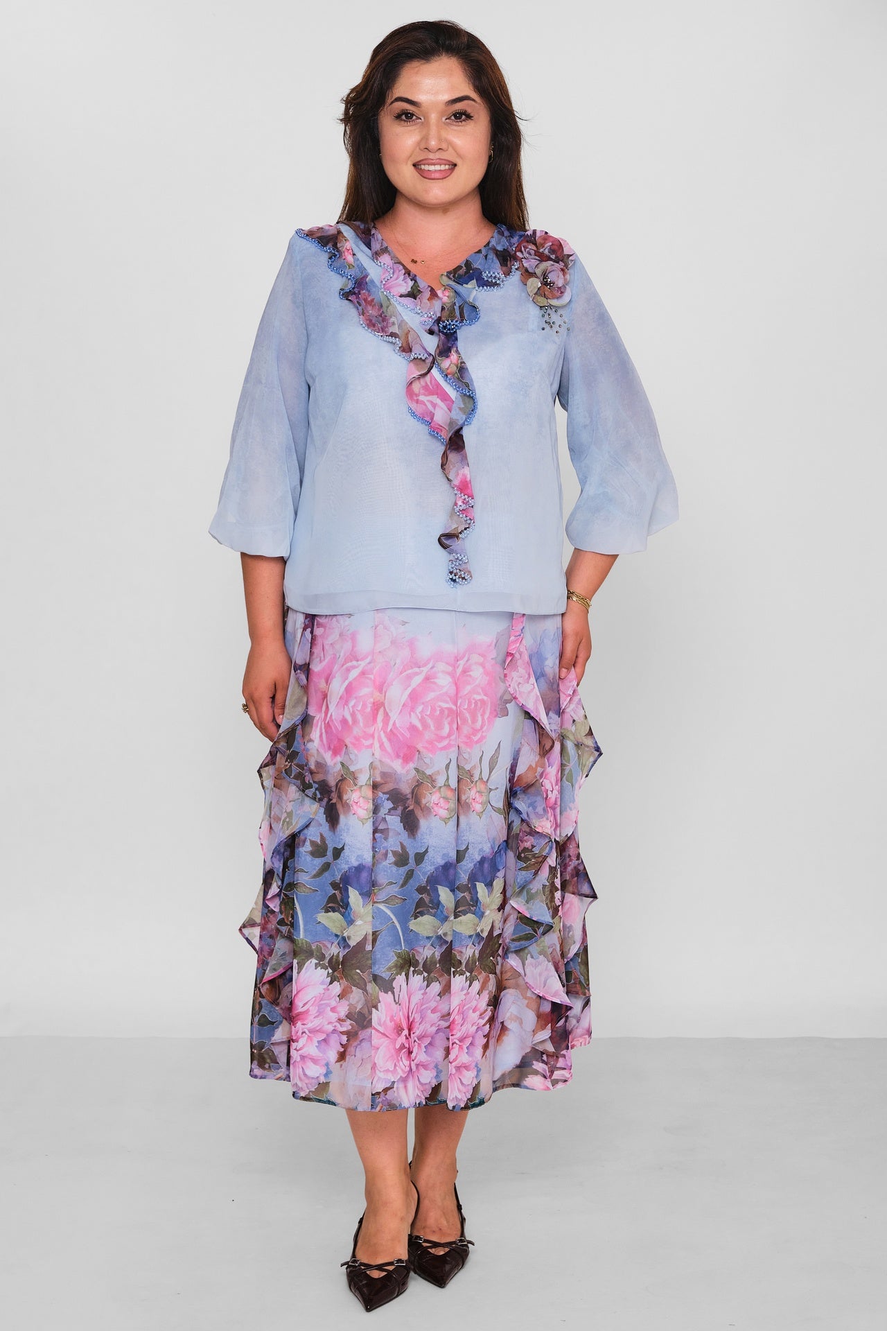 Gumanize - Plus Size Suit (GMZTK543-8283) - 8690200197918