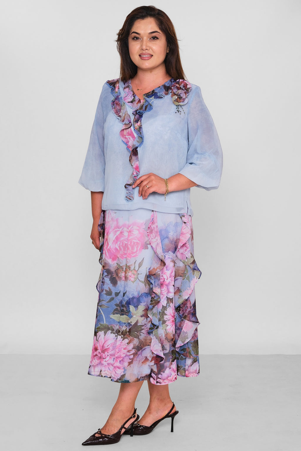 Gumanize - Plus Size Suit (GMZTK543-8283) - 8690200197918