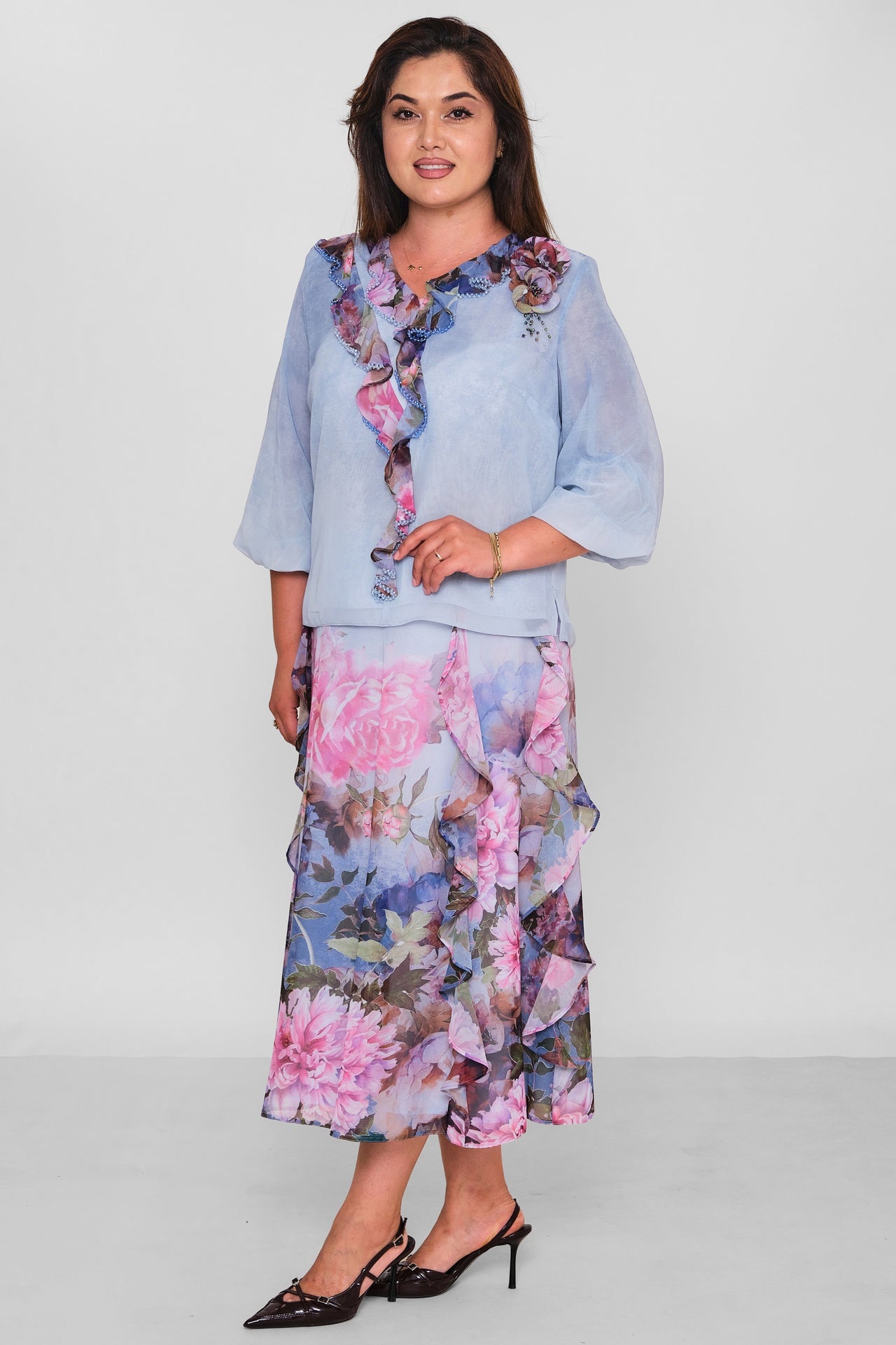 Gumanize - Plus Size Suit (GMZTK543-8283) - 8690200197918