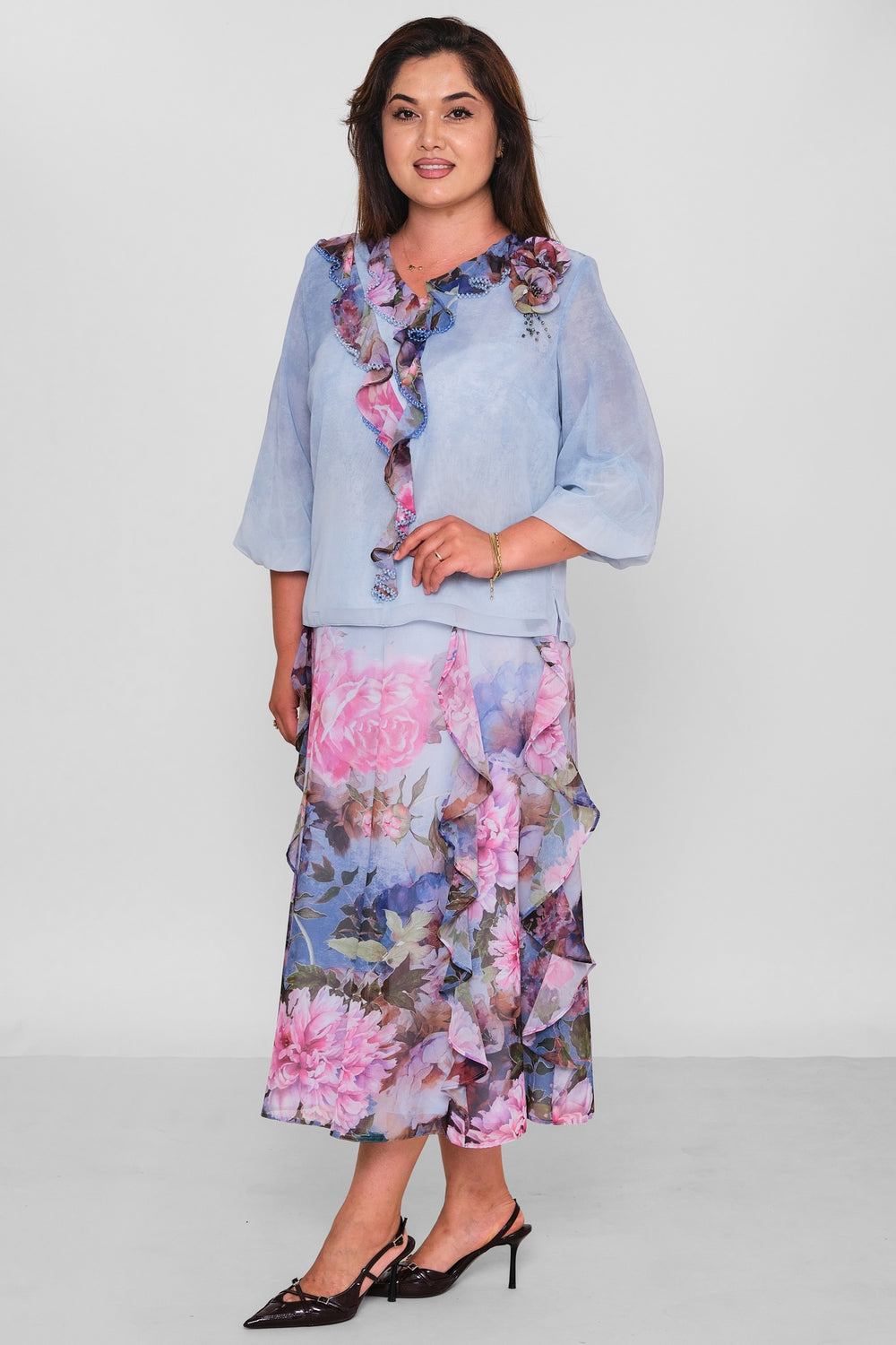 Gumanize - Plus Size Suit (GMZTK543-8283) - 8690200197918
