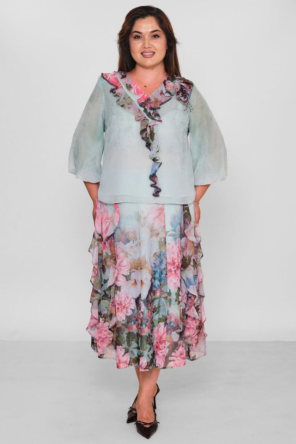 Gumanize - Plus Size Suit (GMZTK543-8283) - 8690200197925