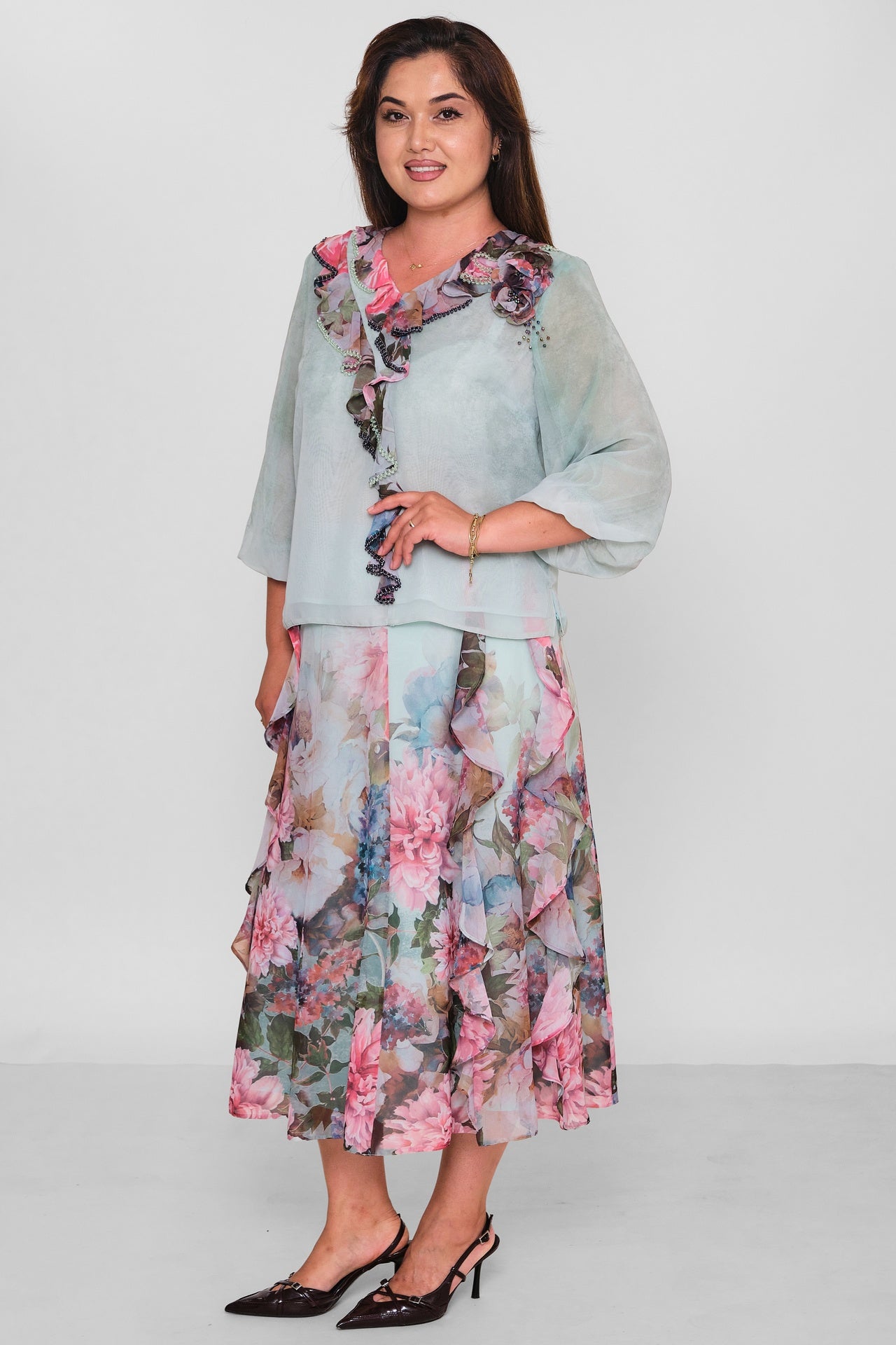 Gumanize - Plus Size Suit (GMZTK543-8283) - 8690200197925