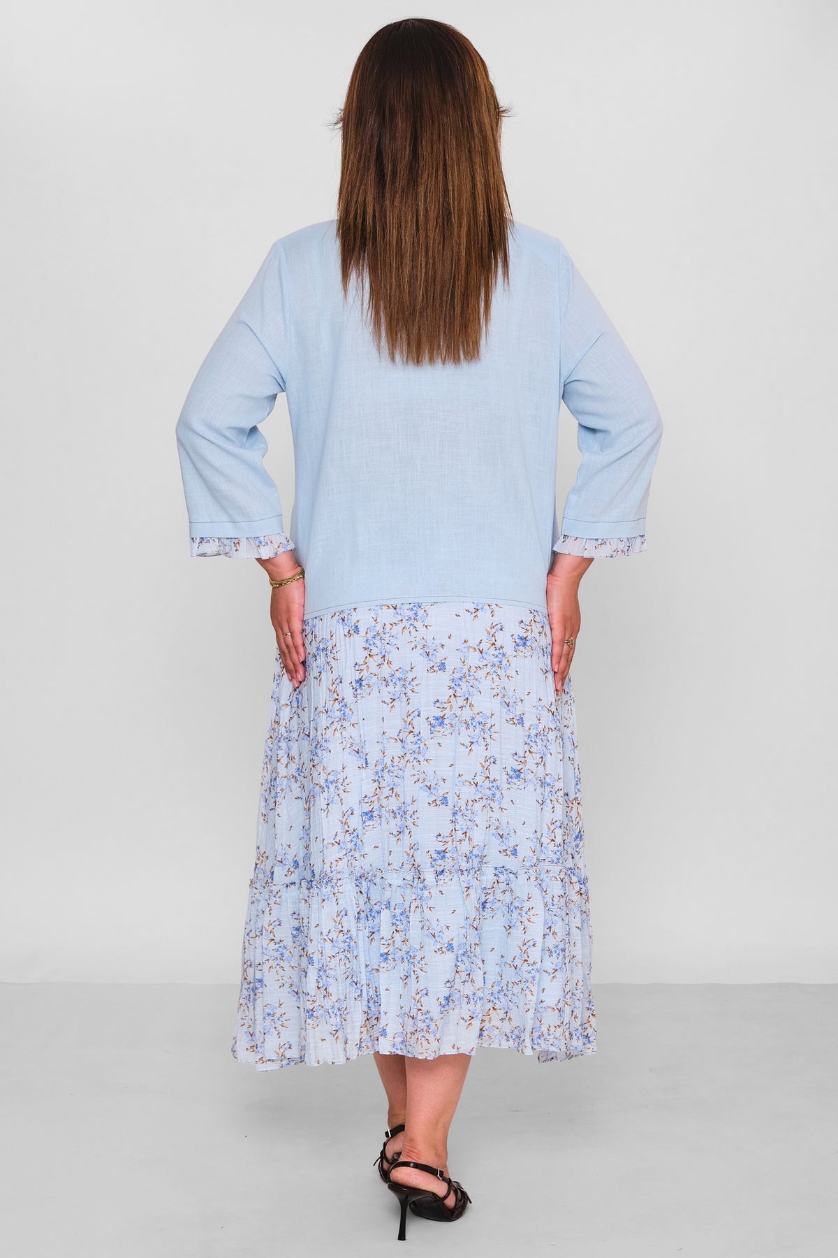 Gumanize - Plus Size Suit (GMZTK695-8291) - 8690200197956