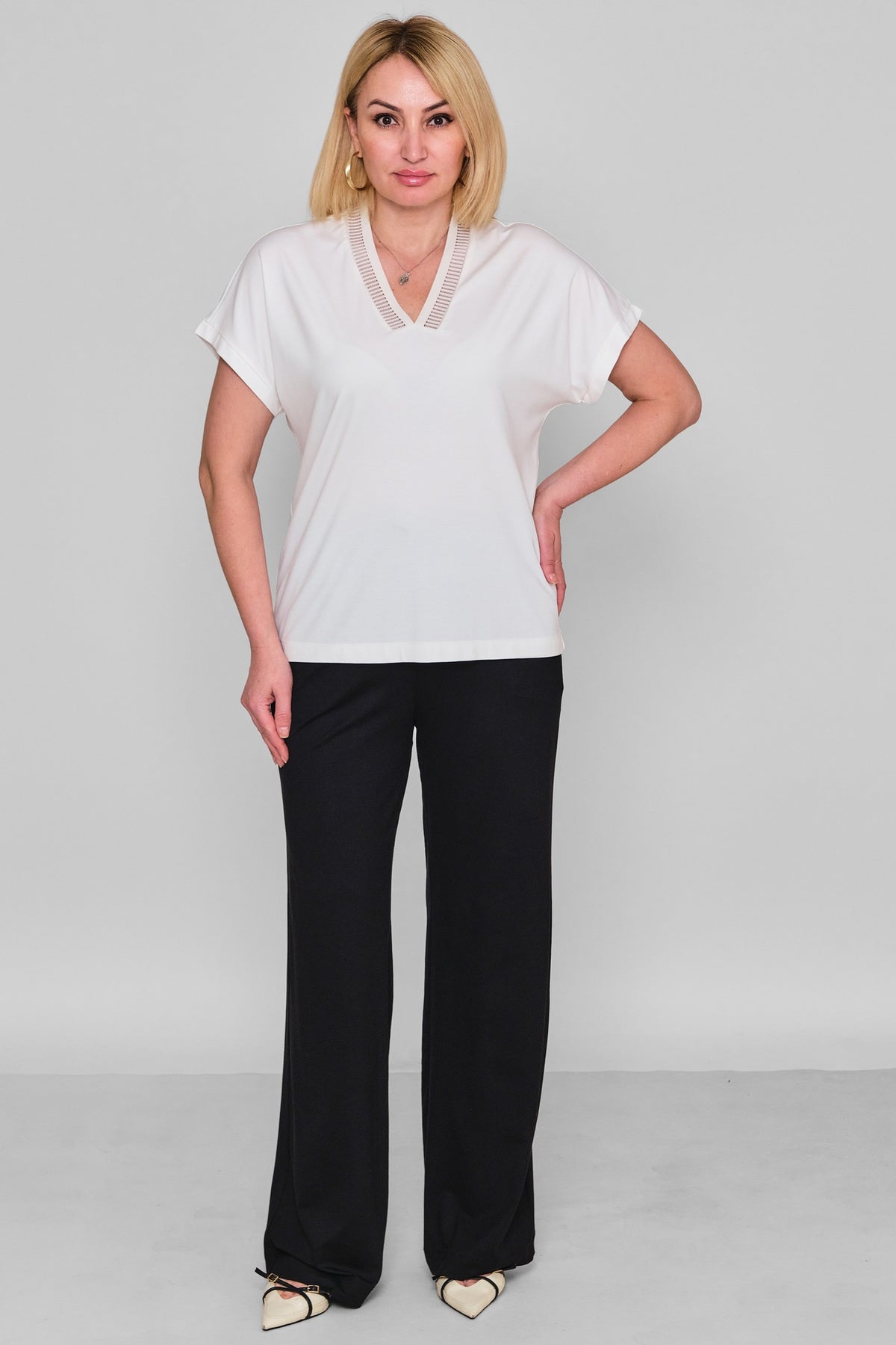 Revaro - Regular Size Blouse (RVR26YB-2665) - 8690200198038