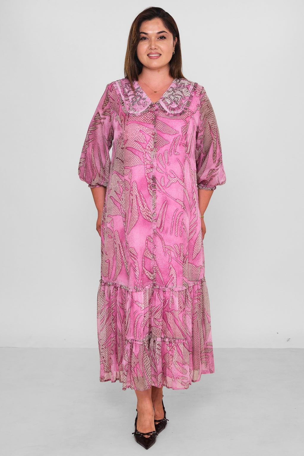 Gumanize - Plus Size Dress (GMZ2025-466-7507) - 8690200198045
