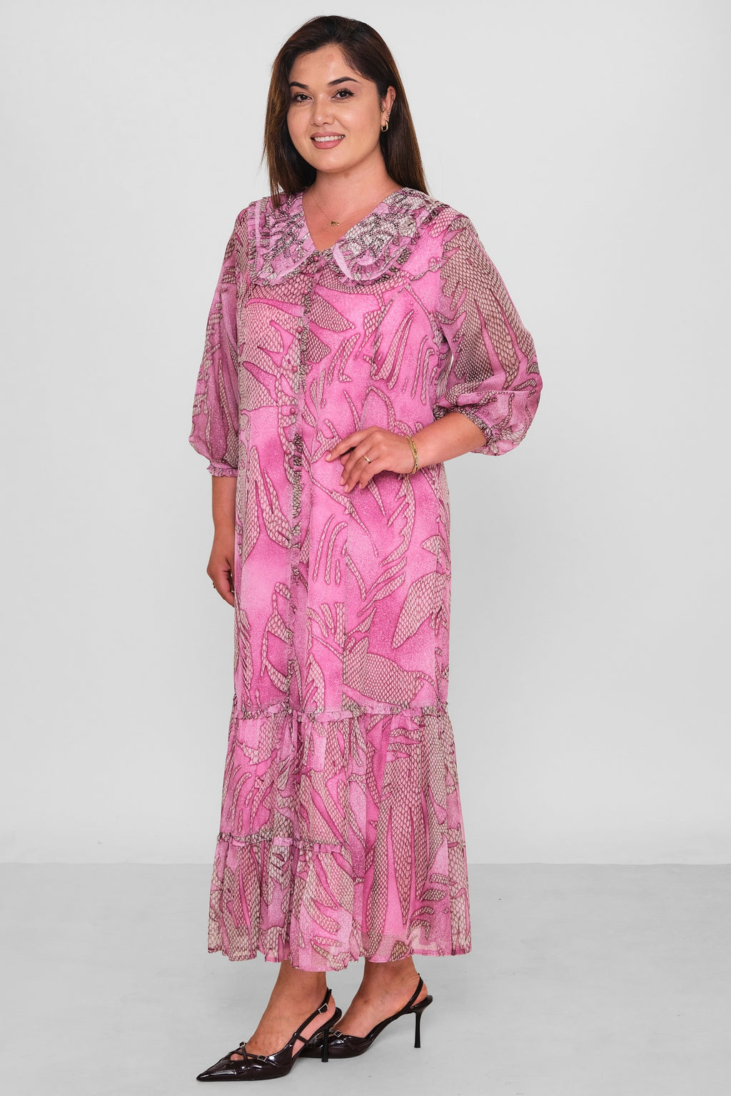 Gumanize - Plus Size Dress (GMZ2025-466-7507) - 8690200198045