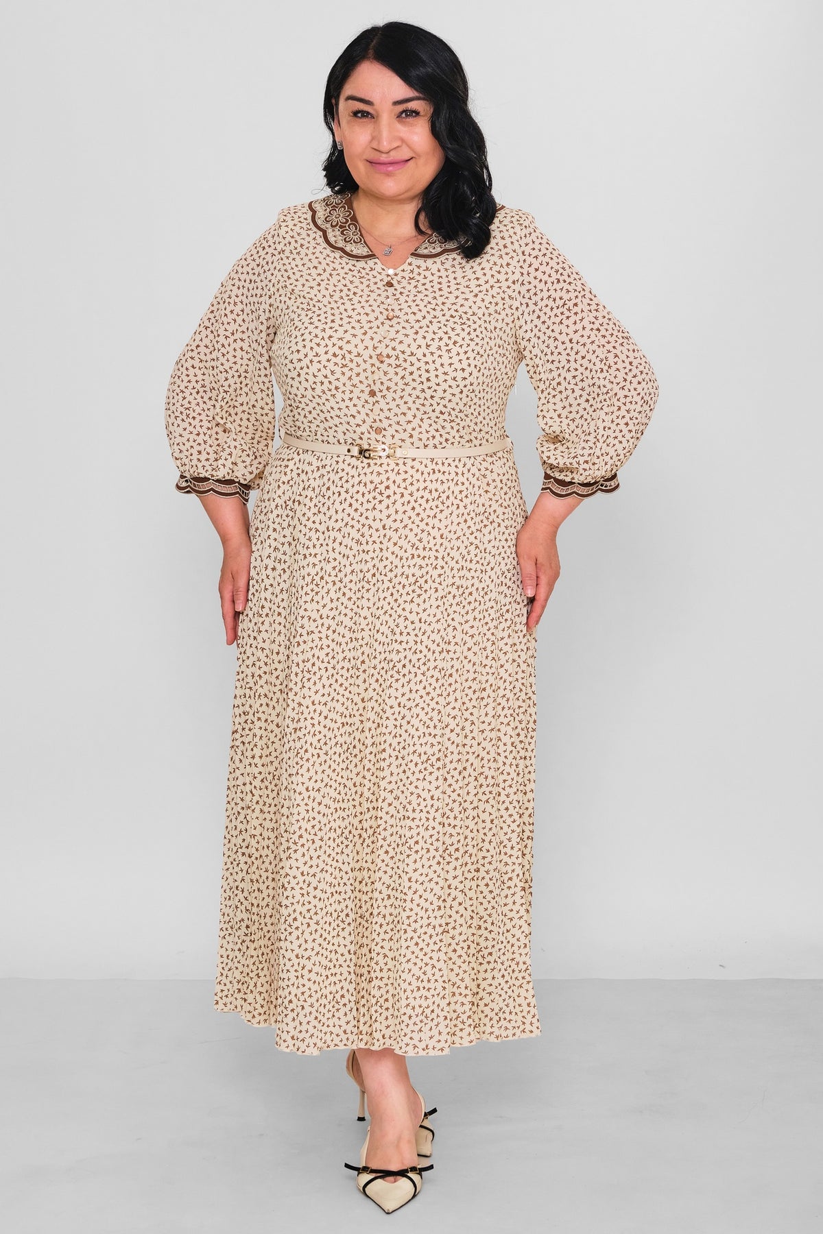 Gumanize - Plus Size Dress (GMZ2026-1060-8344) - 8690200198182