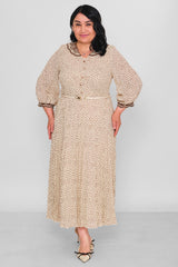 Gumanize - Plus Size Dress (GMZ2026-1060-8344) - 8690200198182