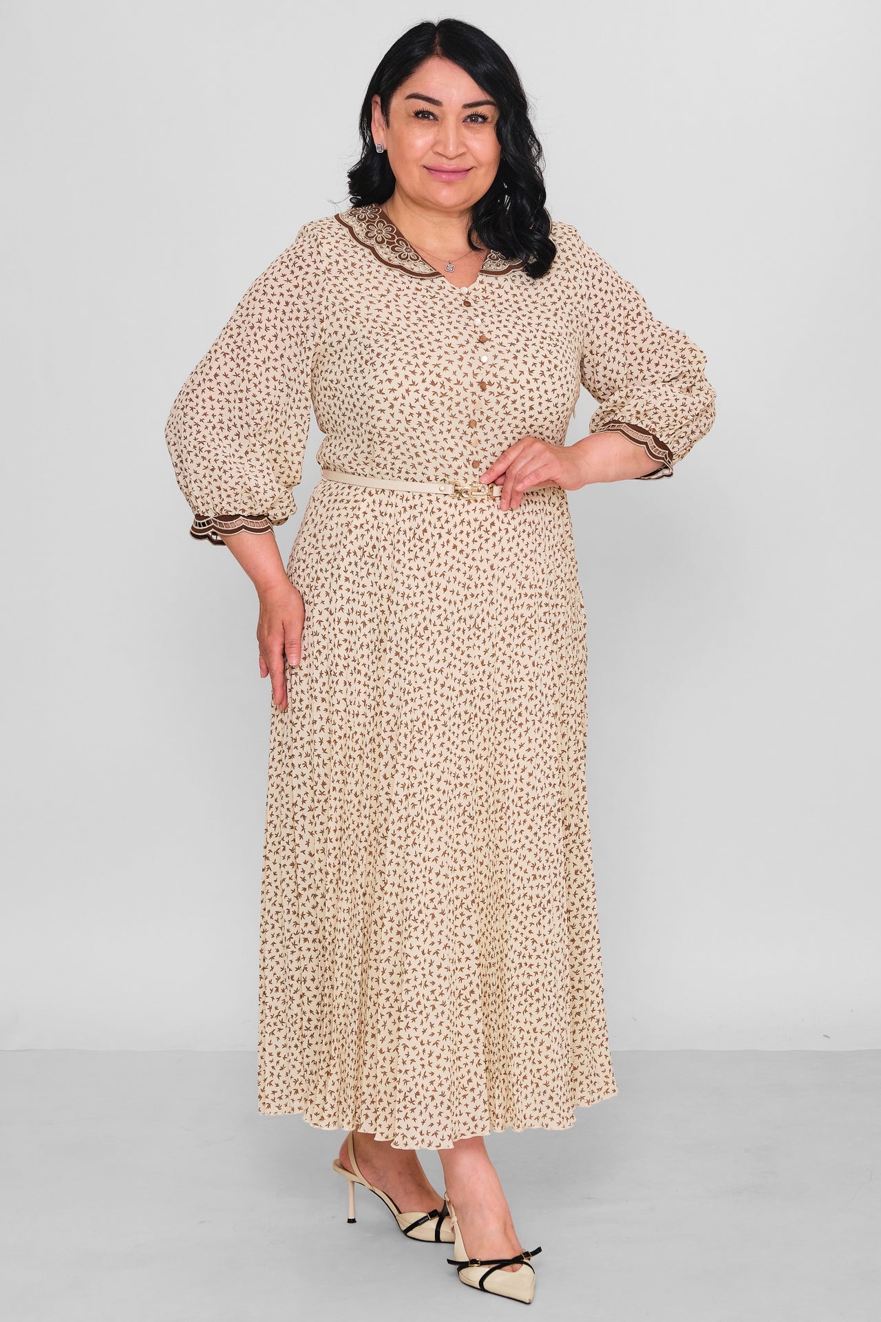 Gumanize - Plus Size Dress (GMZ2026-1060-8344) - 8690200198182