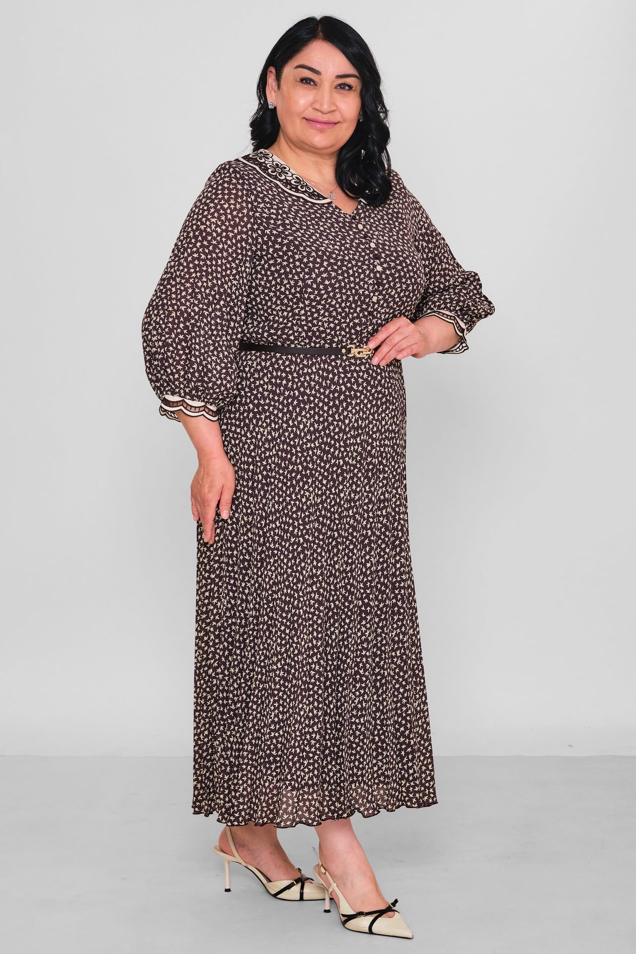 Gumanize - Plus Size Dress (GMZ2026-1060-8344) - 8690200198212