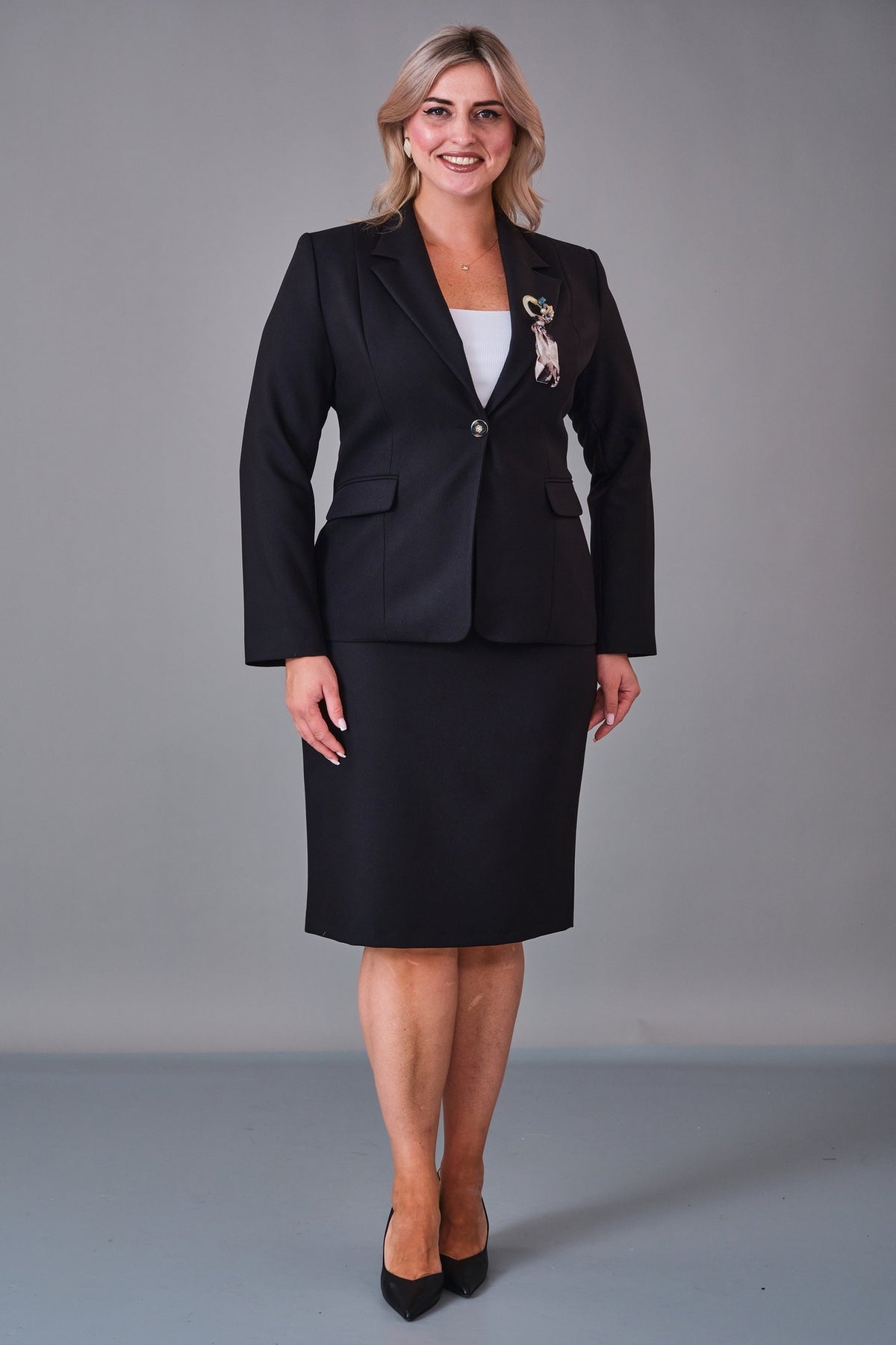 Dayi - Plus Size Suit (BDY27K44348) - 8690200199639