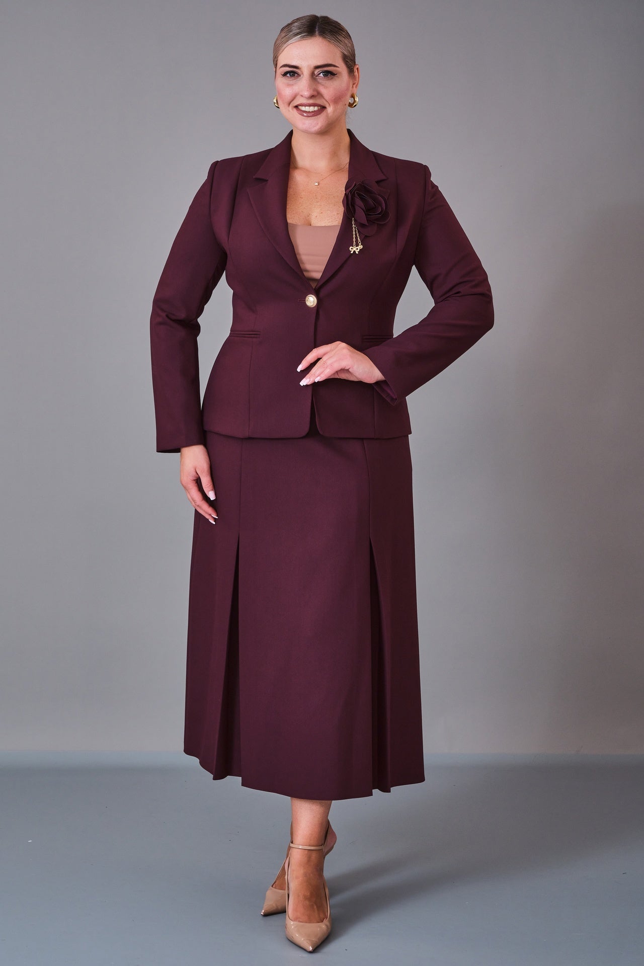 Dayi - Plus Size Suit (BDY27K44356) - 8690200199837