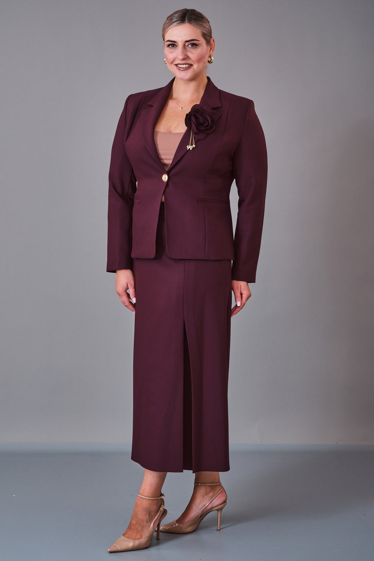 Dayi - Plus Size Suit (BDY27K44356) - 8690200199837